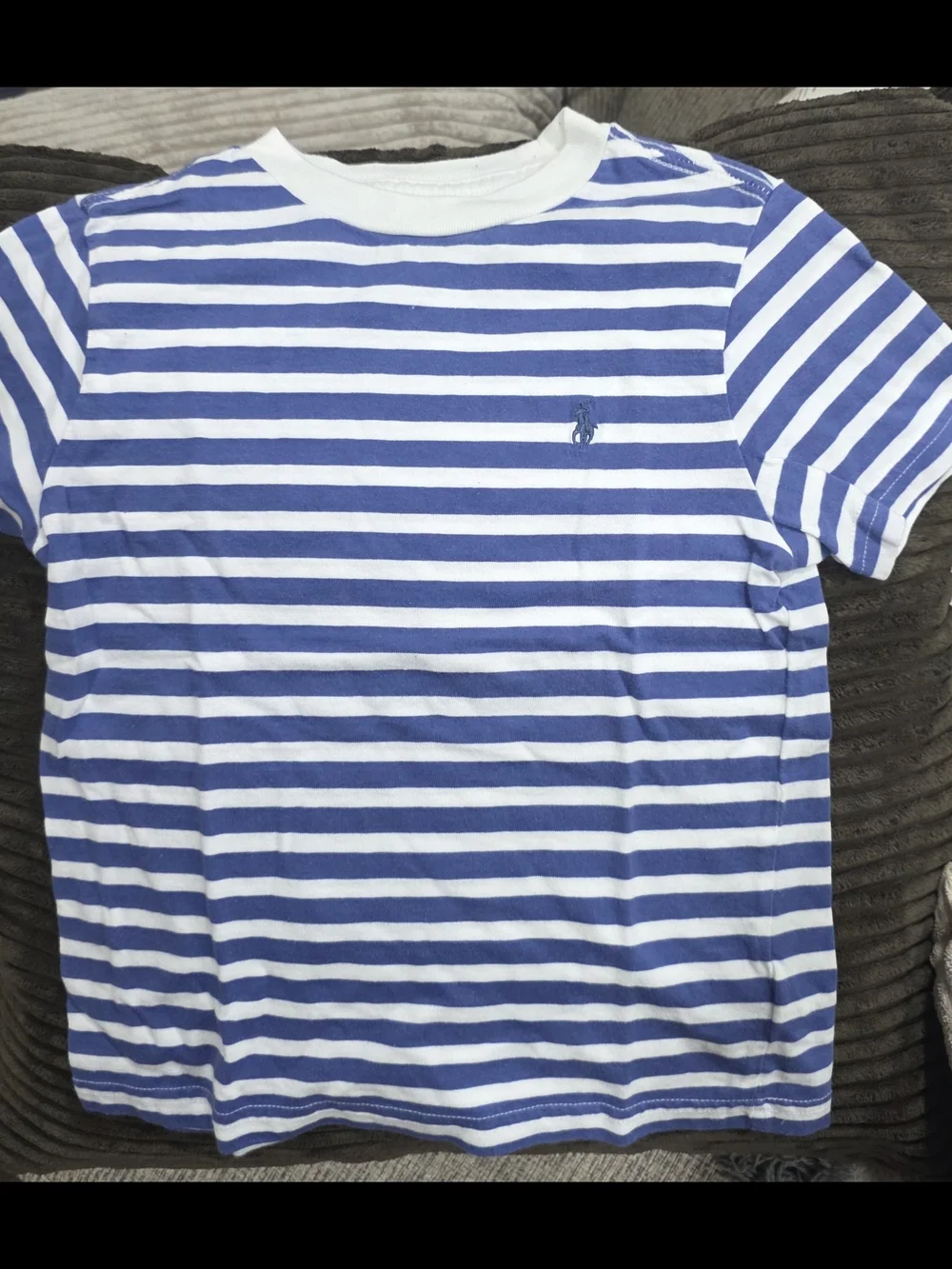 Ralph Lauren Boys Light Blue Button-Down Oxford Shirt with Pony Logo